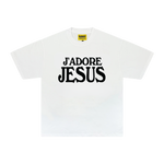 J'ADORE JESUS TEE - WHITE