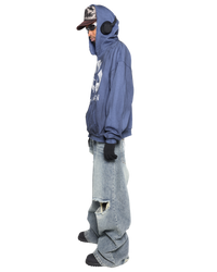 BORN AGAIN ZIP-UP - BLUE