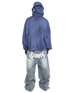 BORN AGAIN ZIP-UP - BLUE