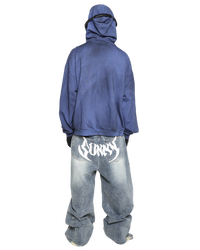 BORN AGAIN ZIP-UP - BLUE