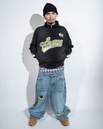 LOST AND FOUND TRACK JACKET - BLACK