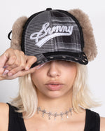 MULTI-PLAID CAP