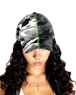 SPLIT-PATTERN CAP - CAMO