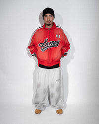 LOST AND FOUND TRACK JACKET - RED