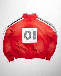 LOST AND FOUND TRACK JACKET - RED
