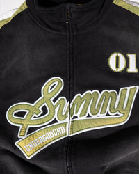 LOST AND FOUND TRACK JACKET - BLACK