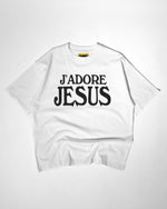 J'ADORE JESUS TEE - WHITE