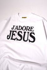J'ADORE JESUS TEE - WHITE