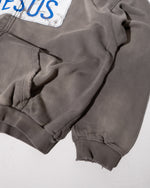 I FOLLOW JESUS ZIP-UP - GREY