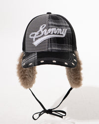 MULTI-PLAID CAP