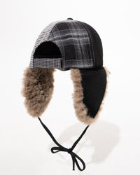 MULTI-PLAID CAP