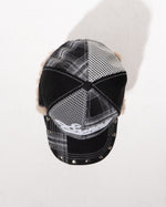 MULTI-PLAID CAP